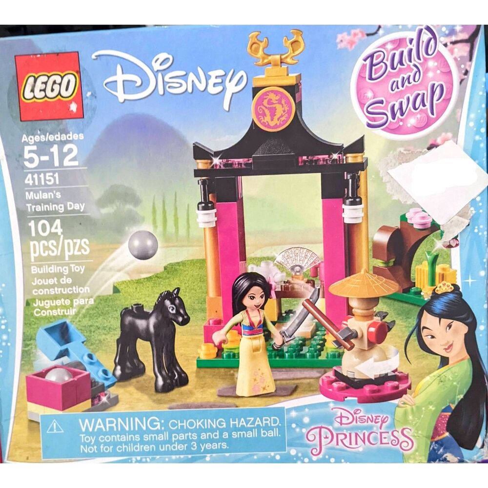 Lego Disney Mulan Set Build and Swap